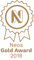 Neos Gold Award 2018 seal