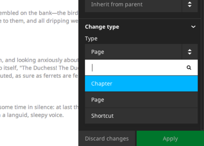 Switch a Node Type in TYPO3 Neos