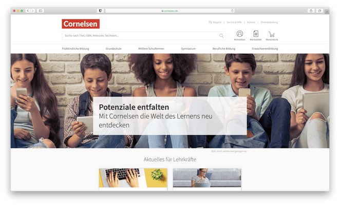 Cornelsen Screenshot