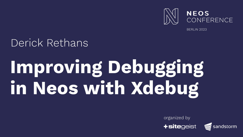 Improving Debugging in Neos with Xdebug