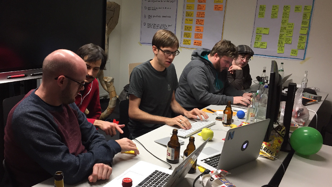 Neos developers hard at work