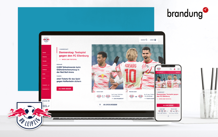 RBLeipzig App & Website | brandung GmbH