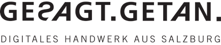 Logo gesagt.getan.