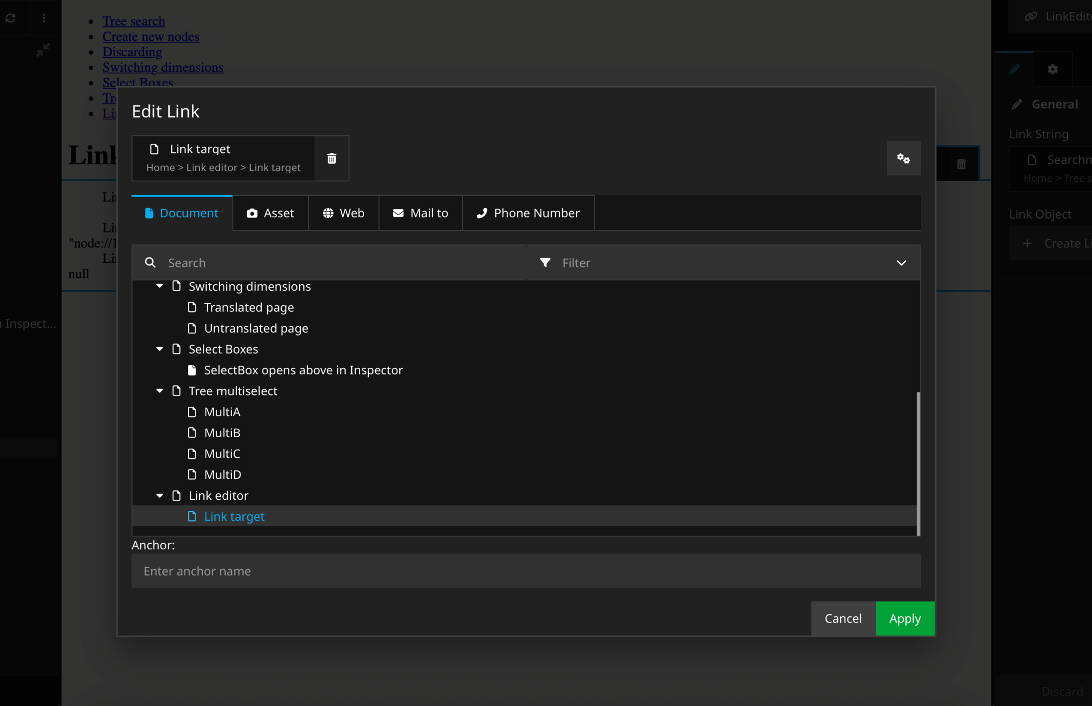 Neos 9.1 UX Linkeditor 7-10-2025.png Neos 9.1 Linkeditor preview