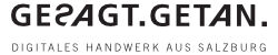Logo: gesagt.getan. GmbH