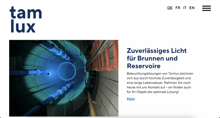 Tamlux GmbH Beleuchtung