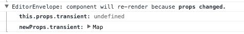 Screenshot of the console output of our reason-for-update helper