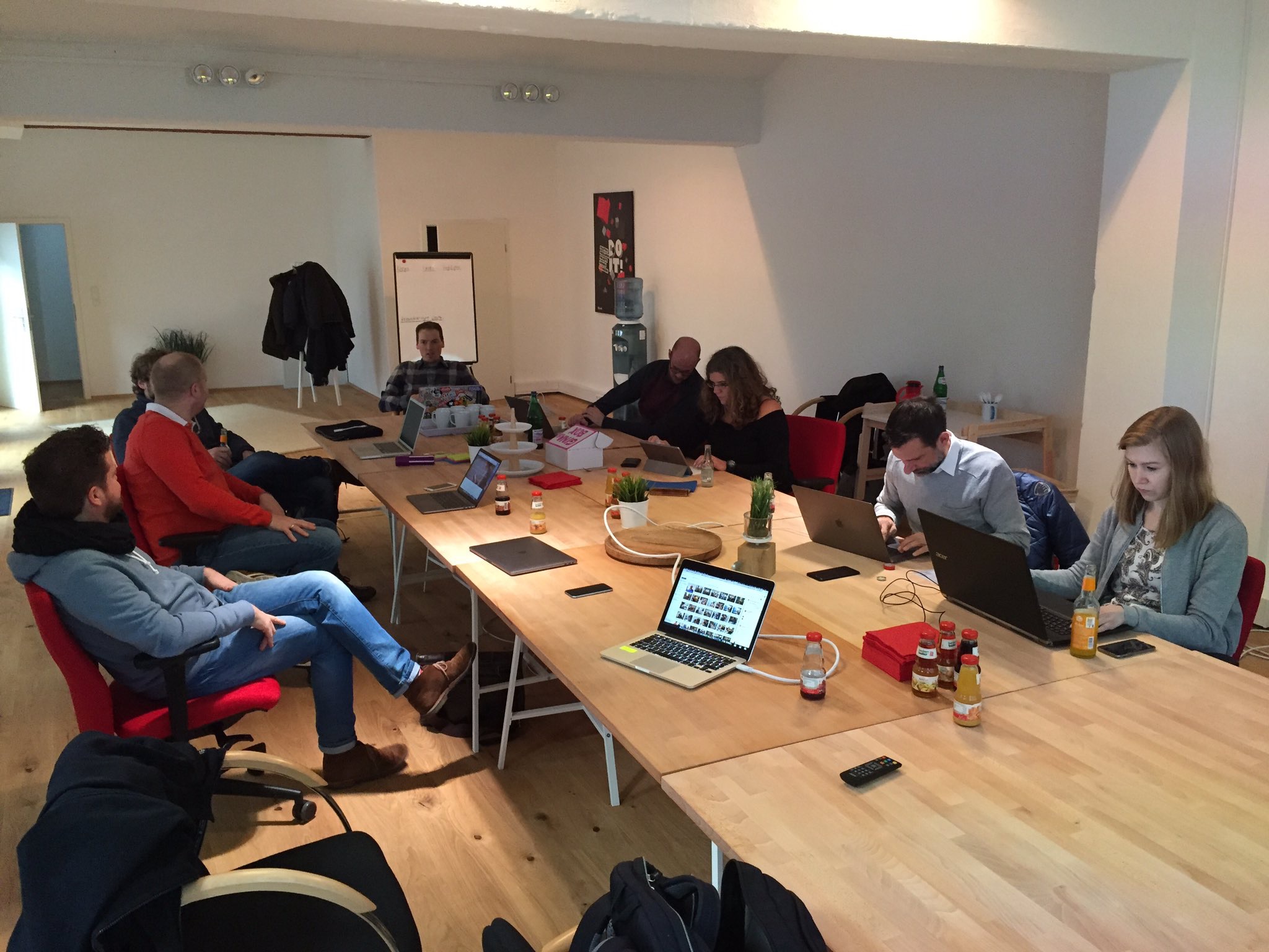 The Neos Marketing guild meets at T3N magazine in Hannover