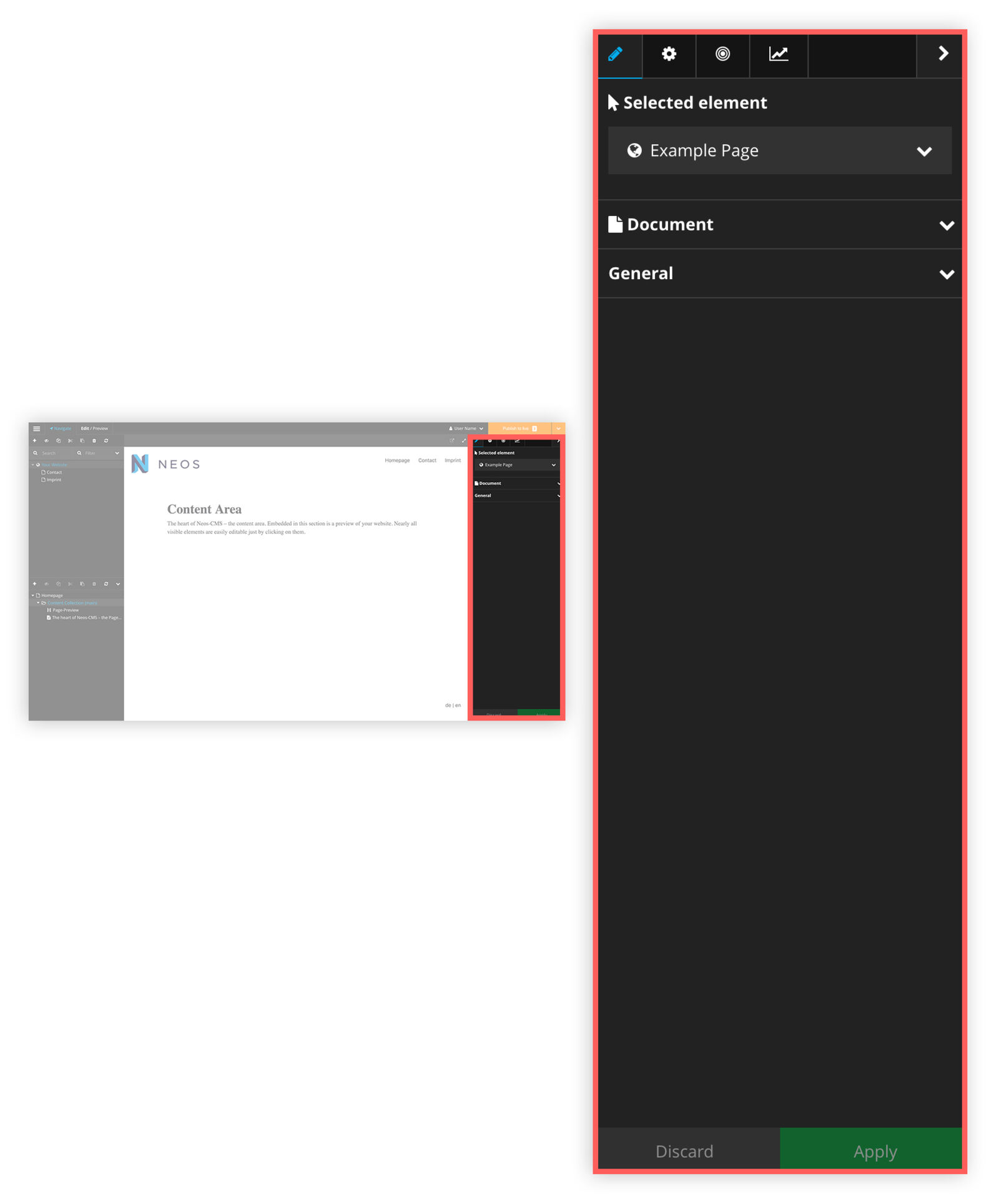 The Administration Interface - Editor Documentation - Docs - Neos.io