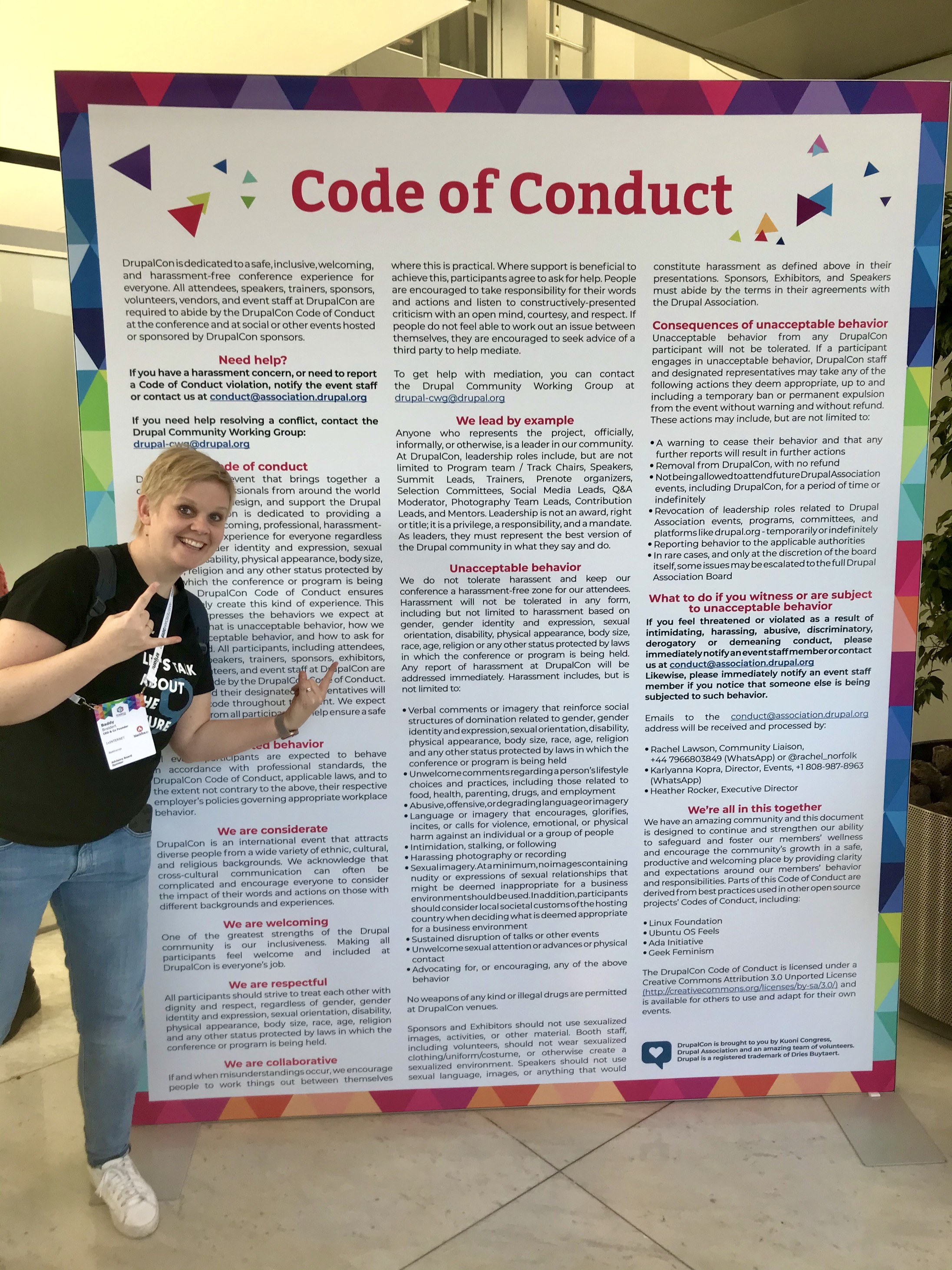 Drupal - Code of Conduct