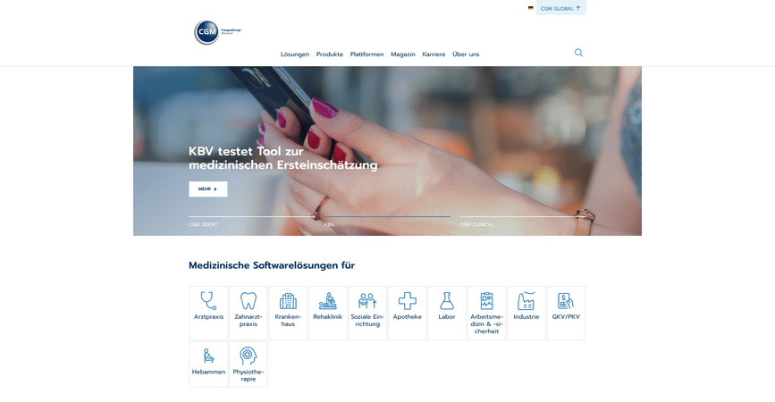 CompuGroup Medical | punkt.de & Kaufmann Digital