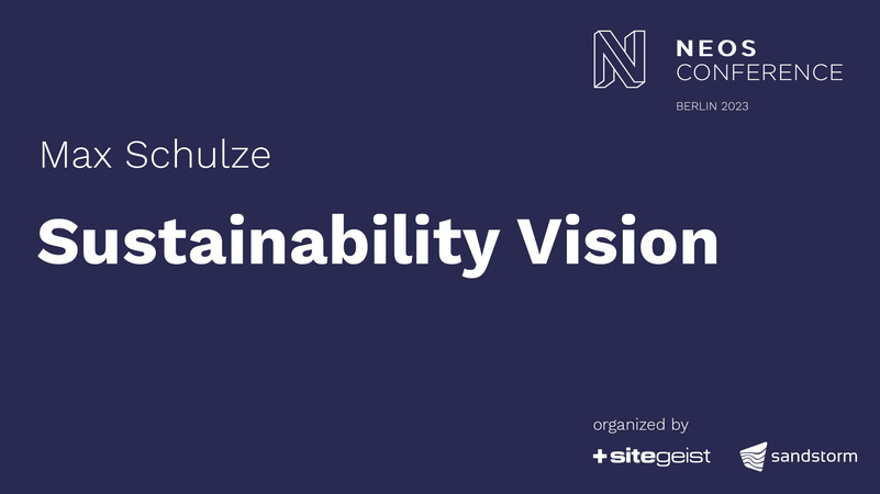 Sustainability Vision