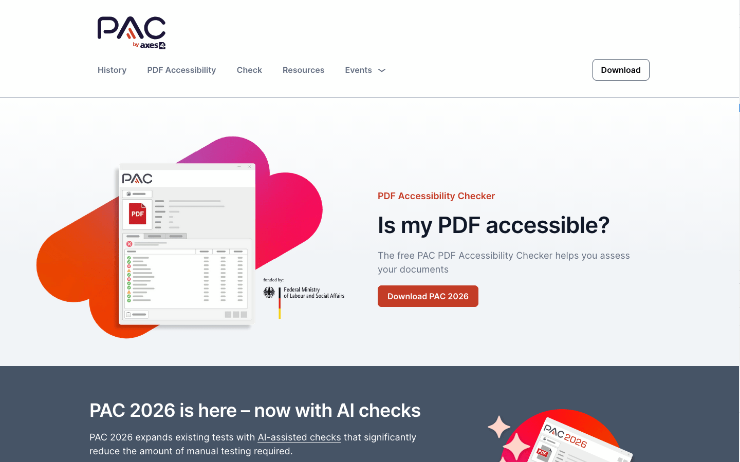 PAC by axes4