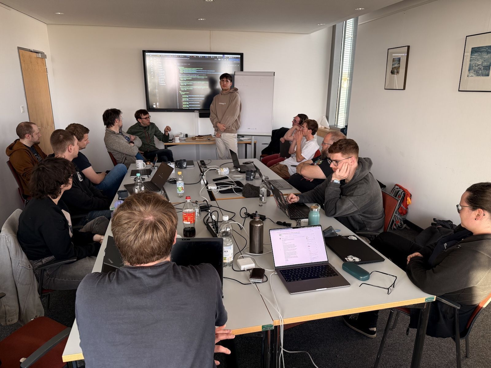 The Neos sprint attendees